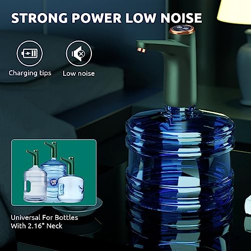 HASTHIP® Automatic Water Dispenser Pump for 20 Litre Bottle Green 3 PCS HASTHIP® Automatic Water Dispenser Pump for 20 Litre Bottle Green 3 PCS
